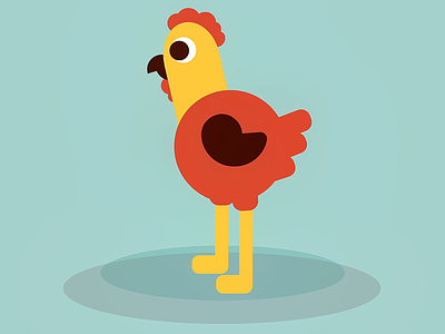 Chicken legs art chicken illustration shapes vector