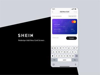 Redesigned Screen of SHEIN design app interface payment redesign ui ui design uiux uiuxdesign user experience user interface design ux uxdesign