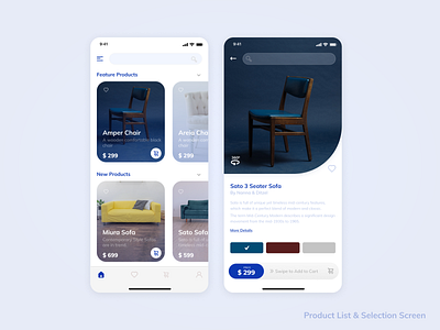 E-commerce App Screen