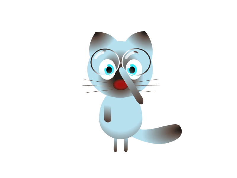 Cat animation cat character cute