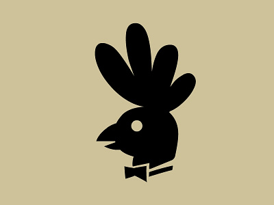 Playboy2 cock emoji icon logo parody playboy rooster sticker