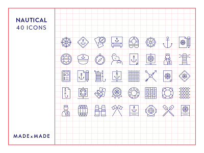 Made By Made | Line Icons – Nautical