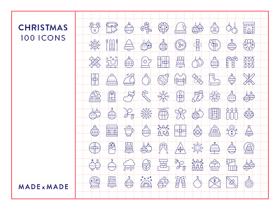 Made By Made | Line Icons – Christmas