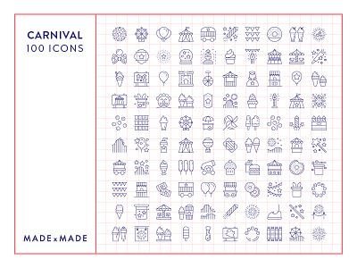 Made By Made | Line Icons – Carnival