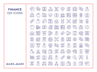 Made By Made | Line Icons – Finance