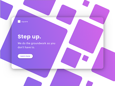 Simple Landing Page #4 landing page purple ui ux web web design website
