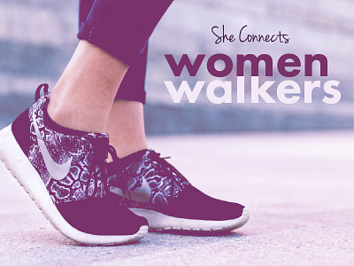Women Walkers • She Connects branding daily eastgate logo nike run running saturday shoes walk walking women