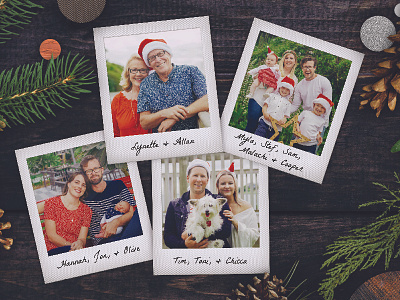 Taylor Christmas Card • 2017 card christmas christmas card eastgate photography pine polaroid tree wood