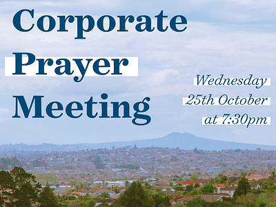 Corporate Prayer Meeting