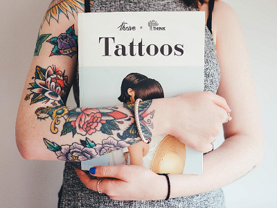 Tattoos book folk girl hcc ink kin kinfolk mag magazine tattoo thrive woman