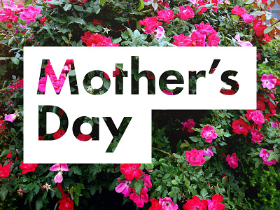 Mother's Day branding eastgate flower logo mom mother mum text