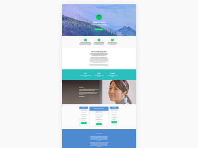 Landing page