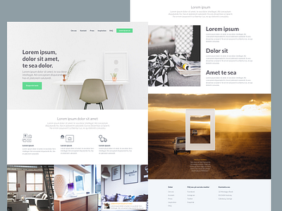 Landing page