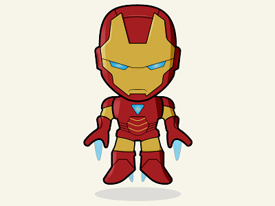 Iron Man angry avengers design illustration iron ironman man marvel