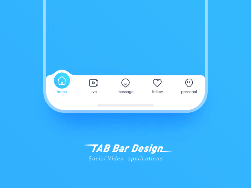 TAB icon design7 app design icon illustration ui ux 动画