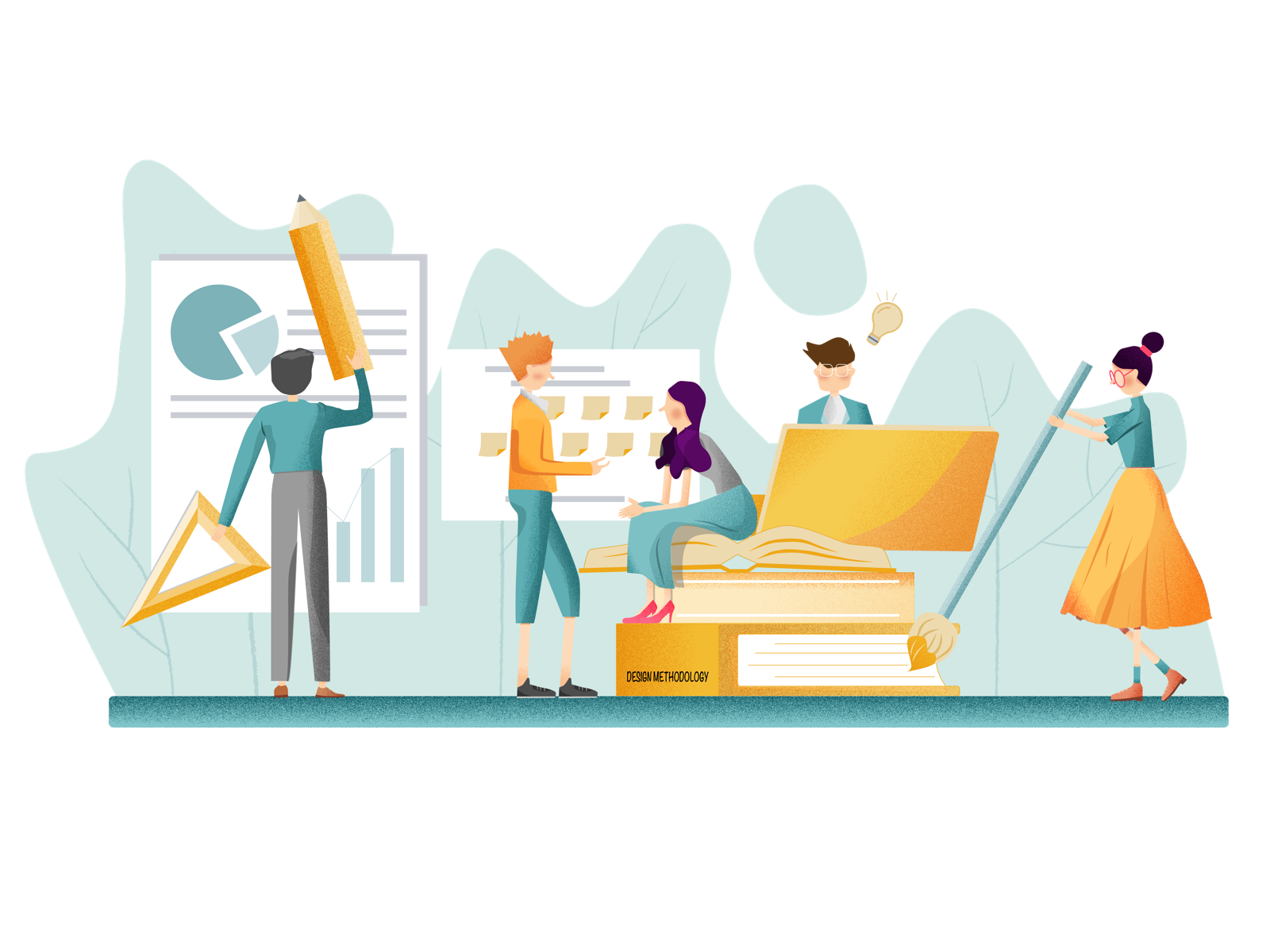 Behind the Scene by Dongwan(Dora) Xie on Dribbble