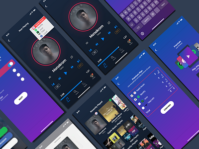 Music App adobe xd button design mobile mobile app design music music app ui ux