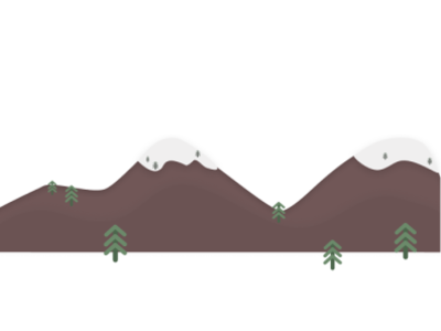 Mountain Illustration branding illustration mobile mountain nature product design webdesign