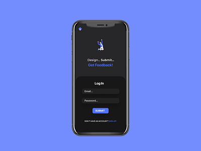 Pastryy - Mobile App - Log In branding illustration illustrator log in log in screen mobile mobile app onboard onboarding onboarding screen onboarding ui ui ux uxui