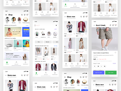 E-commerce App UI