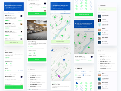 Parking made easy! adobexd app app design booking app branding dribbble graphicdesign icons design minimal parking app parking lot typography ui ux webuiuxdesign