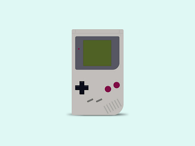 Gameboy clean design game gameboy illustration life nintendo pixel retro