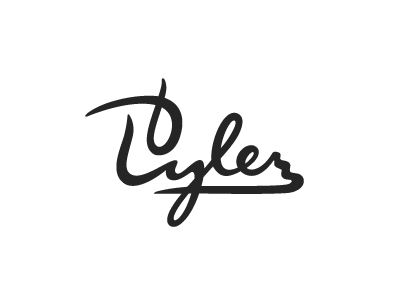 Tyler custom type ink script