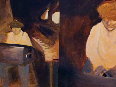 Piano Player Underpaintings