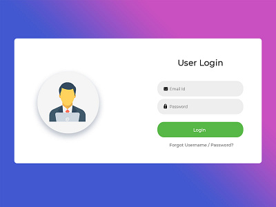 Login Page UI app ui design ui login page signup page ui design