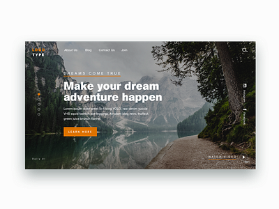 Daily Ui #003 Landing Page