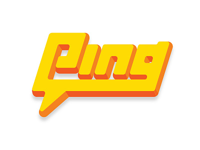 PING branding logo ping thirtylogos