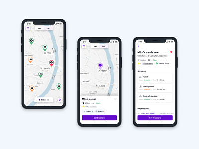 Truck Master iOS app app clean ui driver app ios roadmap