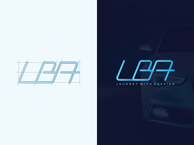 LBA Rent-a-Car Monogram Logo brand design brand identity branding branding and identity car clean design construction dribbble dribbbleweeklywarmup exploration geometry logo logodesign logotype monogram monogram logo rental car typogaphy weeklywarmup