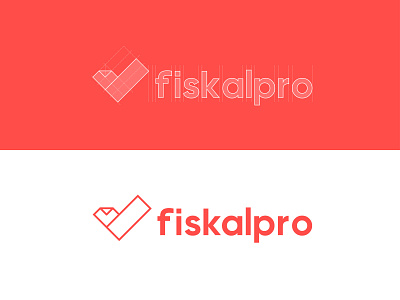 FiskalPro Logo&Branding - Work in Progress brand identity branding branding agency branding concept branding design check mark clean design concept construction exploration fiskalpro logo logo design logodesign logotype logotype design logotypes monogram paper symbol