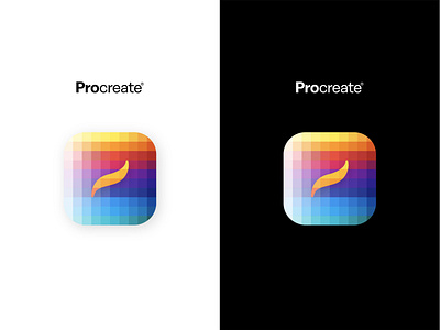 Procreate Icon Concept apple brand brand identity brand identity design brandidentity branding branding concept branding design color palette draw icon icons illustration ios ipad playoff procreate ui user interface ux