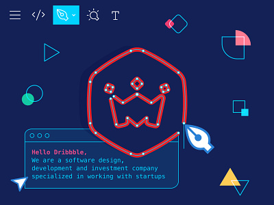 Hello dribbble, we are Ministry of Programming