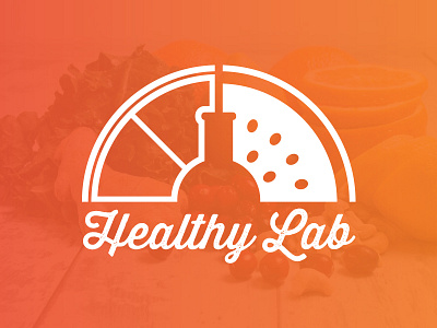 Healthy Lab Juice Smoothie Bar Logo by Sanjin Halilovic on Dribbble