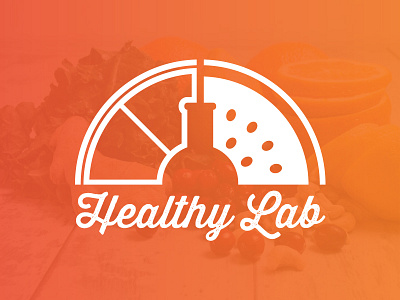 Healthy Lab Juice Smoothie Bar Logo