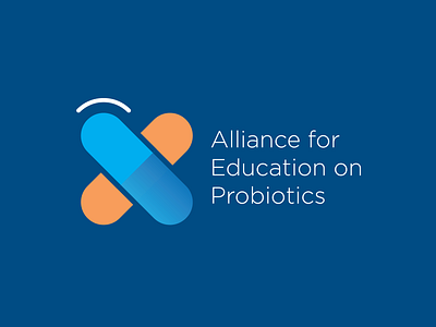 Alliance for Education on Probiotics concept design education logo logotype probiotic skatch work