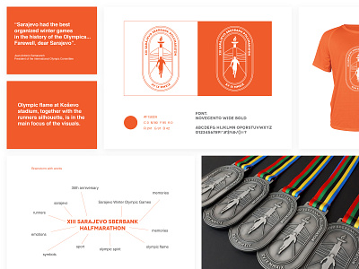 Visual Brand Identity for 13th Sarajevo Sberbank Half Marathon