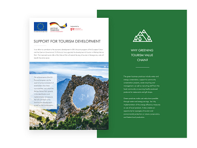 Support for Tourism Development Layout art direction brochure clean clean layout clean lines clean style clear clientwork design development exploration landing layout layout design layout exploration minimalistic print printing tourism web