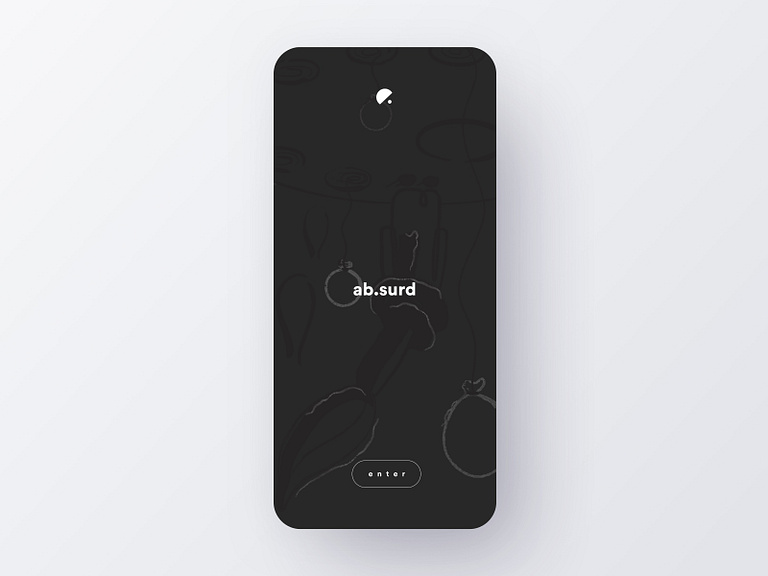 Abstract art app by Beatrice Castaldo on Dribbble