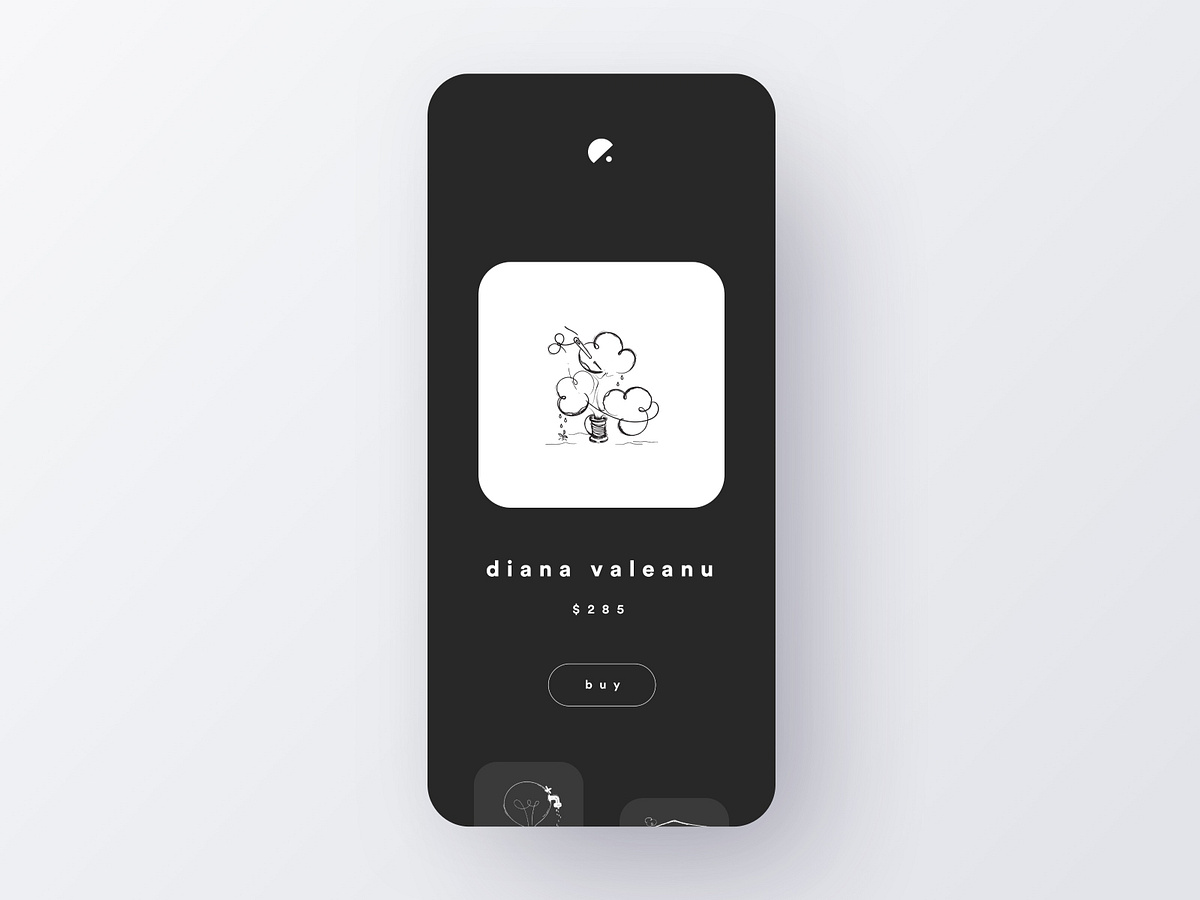 Abstract art app by Beatrice Castaldo on Dribbble