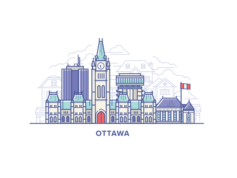 Throne of Ottawa animation city ottawa