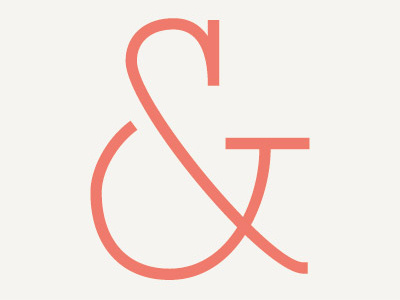 Ampersand design #4 ampersand design glyph typography