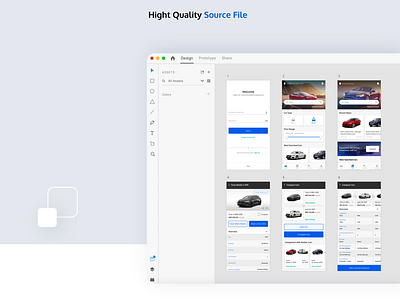 RTA MyDrive Application - High Fidelity Screen