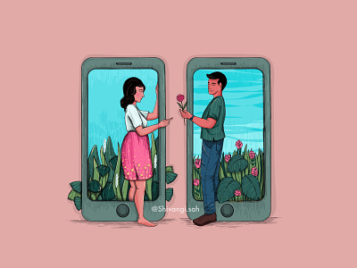 Virtual Love | Illustration