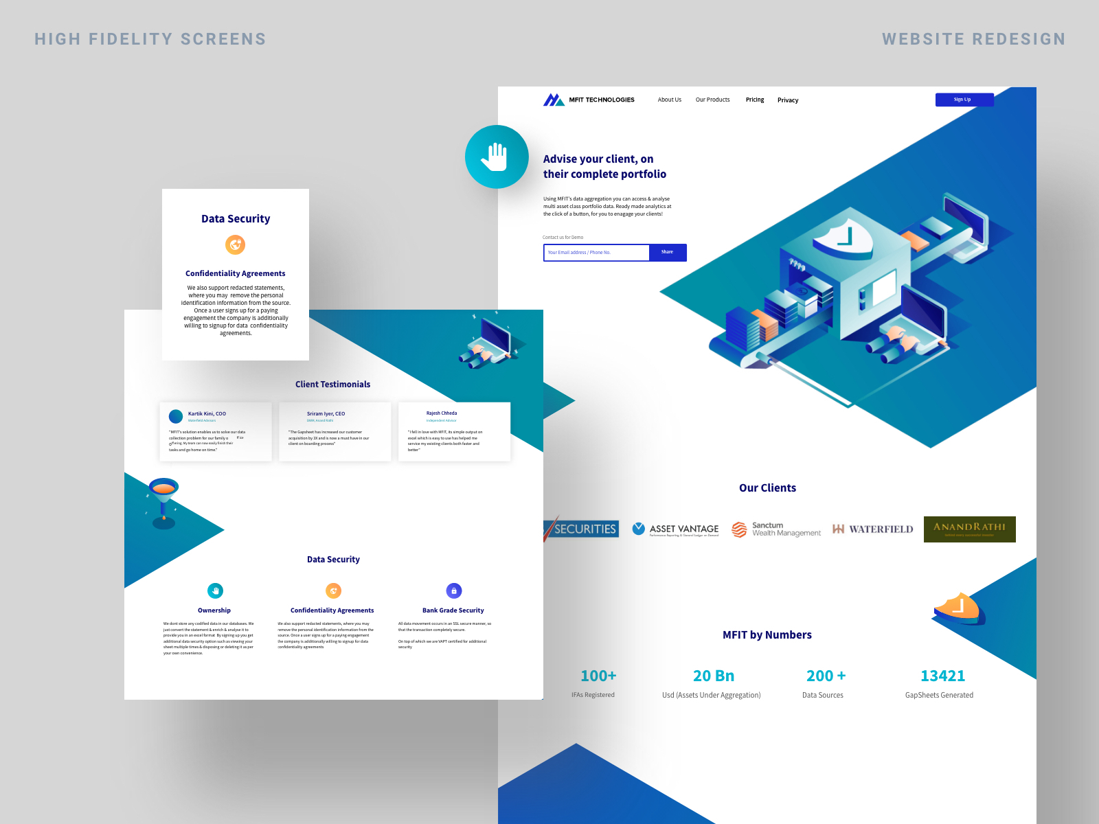 Website Redesign | Landing Page by Shivangi Sah on Dribbble