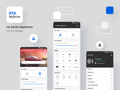 RTA MyDrive - UX Study & UI Design adobe applicaiton application application design application ui design design app design art graphic graphics illustration mobile ui ui ui ux ui design uidesign uiux ux vector