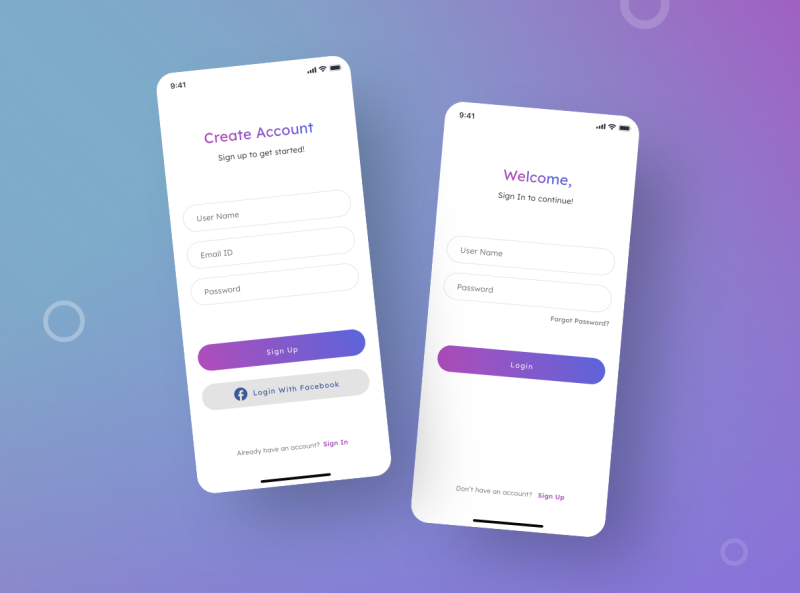 Sign Up - Daily UI by Shivangi Sah on Dribbble